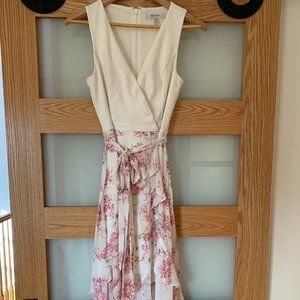 Ever New dress - Joanna Frill n- white and floral dress